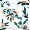 Almofada Em Veludo Verde Com Padrao De Folha 45 X 45 Cm Knautia