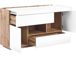 Aparador / Secretaria De Escritorio Branco Goran