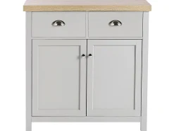 Aparador Com 2 Gavetas E 2 Portas Cinzento Clio