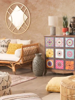 Aparador Com 3 Gavetas E 6 Portas Multicolor Kuma