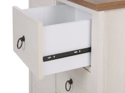 Aparador Com 3 Gavetas E 1 Porta Creme Kirkland