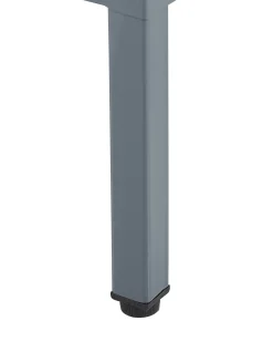 Aparador Com 2 Portas De Metal Cinzento Uria