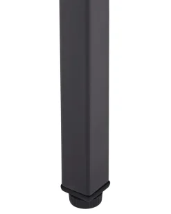 Aparador Com 2 Portas De Metal Preto Uria