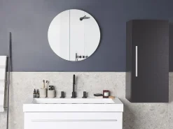 Armario De Casa De Banho De Parede Preto Bilbao