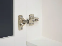 Armario De Casa De Banho Com Espelho 60 X 60 Cm Branco Navarra