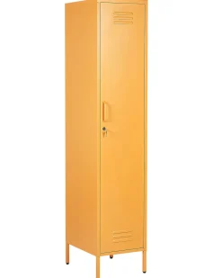 Armario De Metal Amarelo 185 Cm Frome