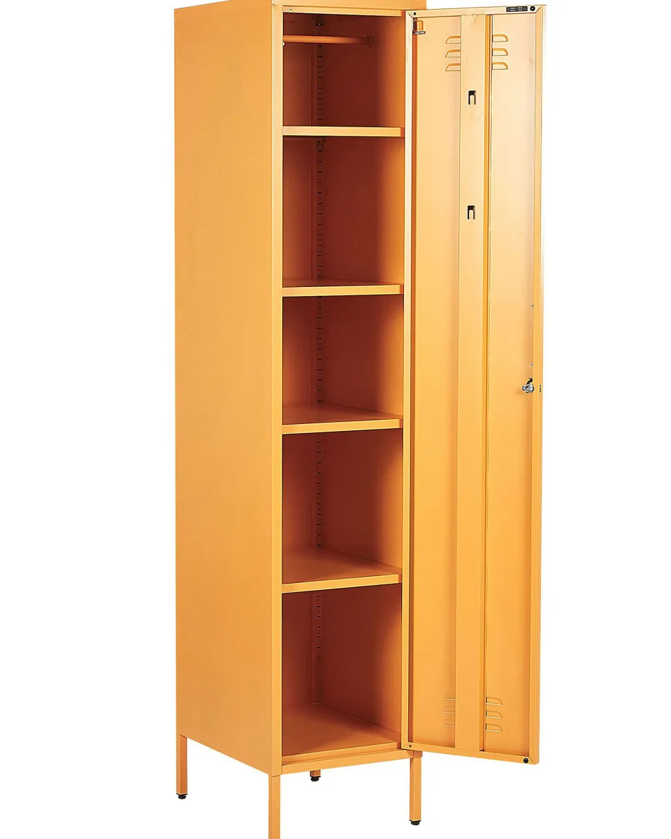 Armario De Metal Amarelo 185 Cm Frome