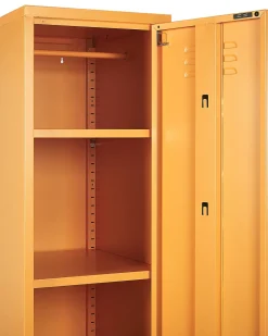 Armario De Metal Amarelo 185 Cm Frome