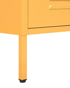 Armario De Metal Amarelo 185 Cm Frome