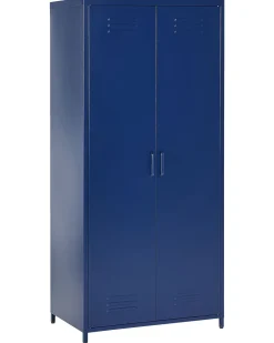 Armario De Metal Azul Marinho Com 2 Portas 171 Cm Varna