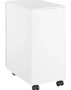 Armario De Metal Branco Com 3 Gavetas Bolsena