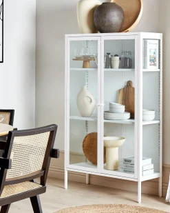 Armario De Metal Branco Nash