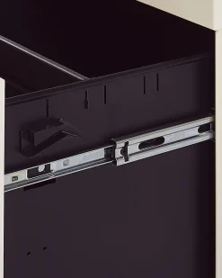 Armario De Metal Creme Claro Com 3 Gavetas Cami