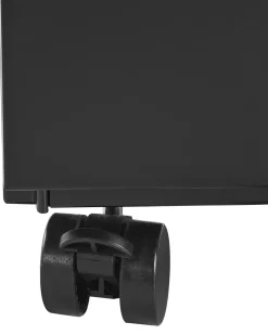 Armario De Metal Preto Com 3 Gavetas Bolsena