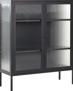 Armario De Metal Preto Lerryn