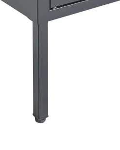 Armario De Metal Preto Lerryn