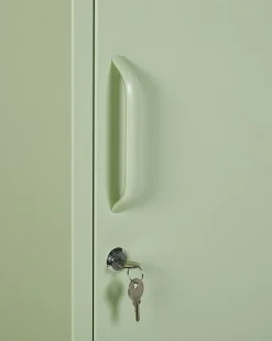 Armario De Metal Verde Claro 185 Cm Frome