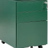 Armario De Metal Verde Com 3 Gavetas Cami