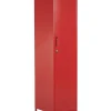 Armario De Metal Vermelho 185 Cm Frome