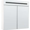 Armario De Parede Com Espelho E Luz Led 60 X 60 Cm Jaramillo