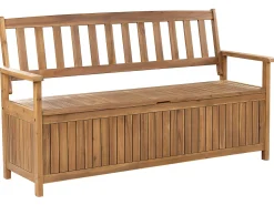 Banco De Jardim Em Madeira De Acacia 160 Cm Com Arrumação Sovana