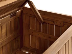 Banco De Jardim Em Madeira De Acacia 160 Cm Com Arrumação Sovana