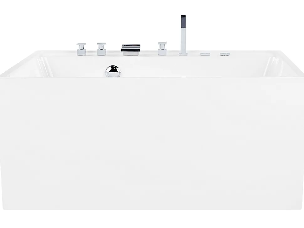 Banheira Autonoma De Hidromassagem Em Acrilico Branco 130 X 130 Cm Tahua