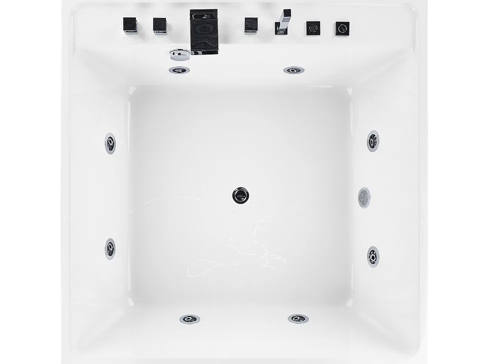 Banheira Autonoma De Hidromassagem Em Acrilico Branco 130 X 130 Cm Tahua