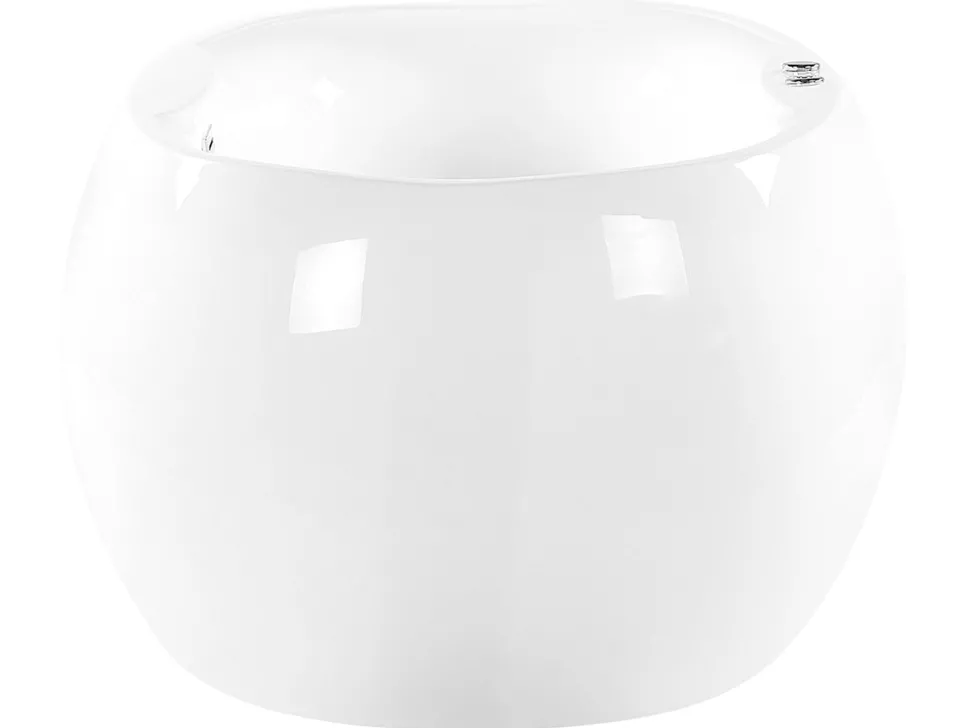 Banheira Autonoma De Hidromassagem Em Acrilico Branco Com Led 180 X 100 Cm Mustique