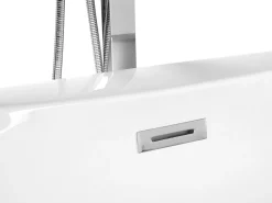 Banheira Autonoma De Hidromassagem Em Acrilico Branco Com Led 180 X 100 Cm Mustique