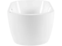 Banheira Autonoma De Hidromassagem Em Acrilico Branco Com Led 170 X 80 Cm Nevis Iii