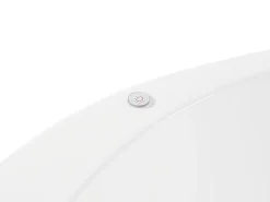 Banheira Autonoma De Hidromassagem Em Acrilico Branco Com Led 170 X 80 Cm Nevis Iii