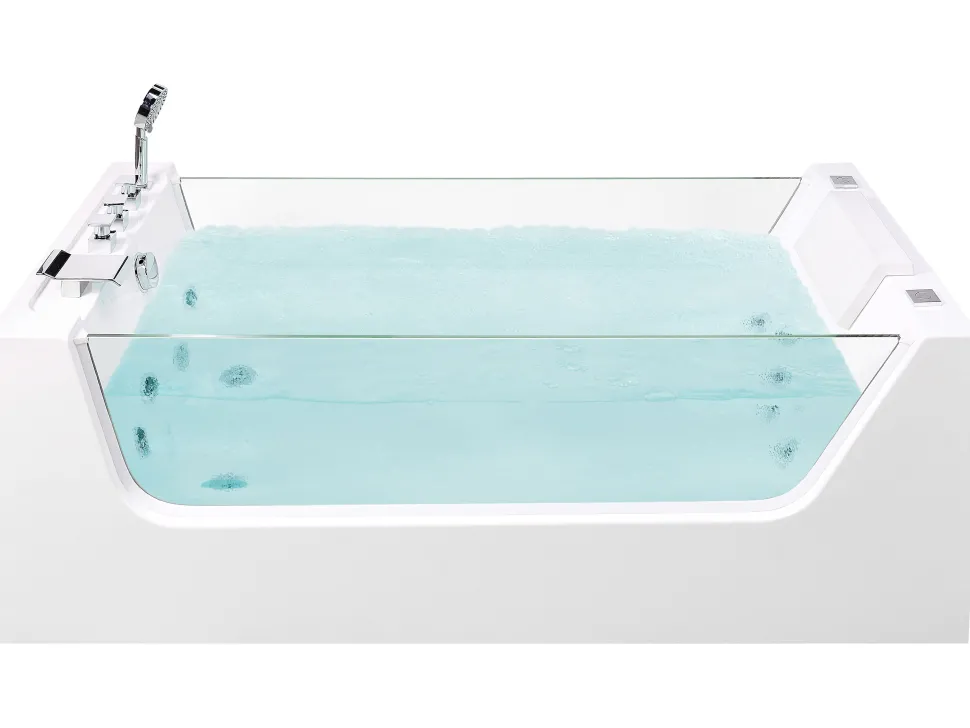 Banheira Autonoma De Hidromassagem Em Acrilico Branco 170 X 80 Cm Oyon