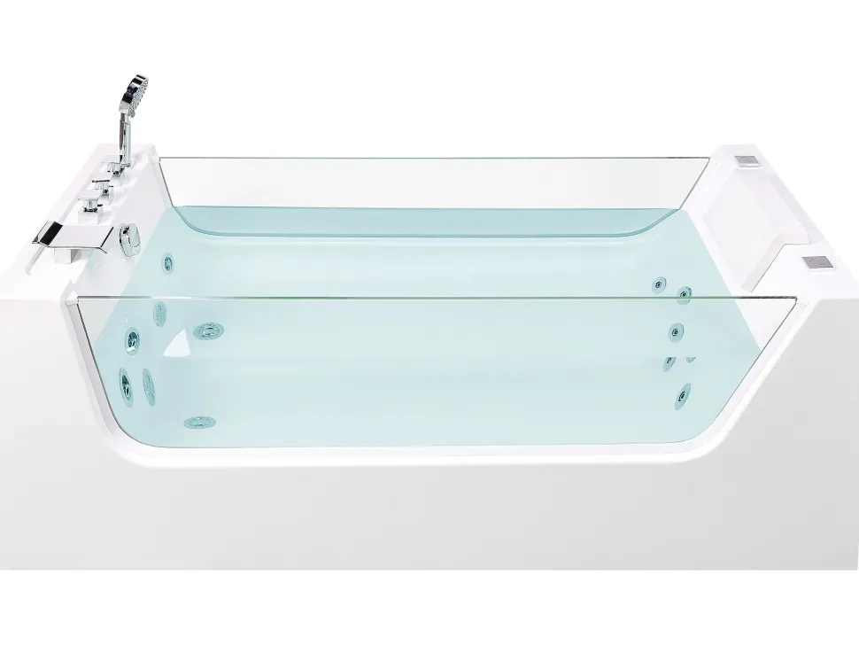 Banheira Autonoma De Hidromassagem Em Acrilico Branco 170 X 80 Cm Oyon