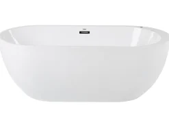 Banheira Autonoma De Hidromassagem Em Acrilico Branco Com Led 170 X 80 Cm Nevis