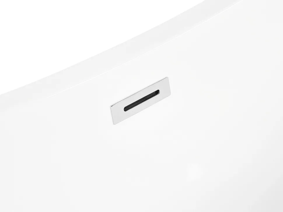 Banheira Autonoma De Hidromassagem Em Acrilico Preto Com Led 180 X 85 Cm Antigua