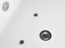 Banheira Autonoma De Hidromassagem Em Acrilico Branco Com Led 180 X 85 Cm Antigua