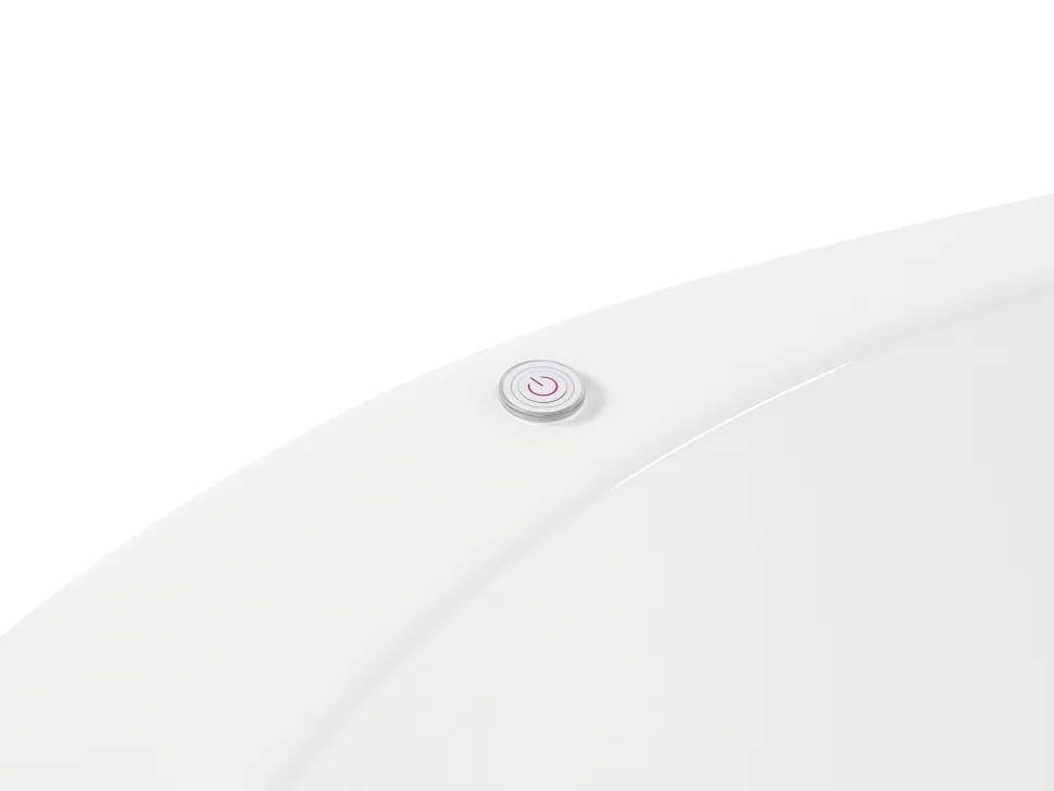 Banheira Autonoma De Hidromassagem Em Acrilico Preto Com Led 170 X 80 Cm Nevis Iii