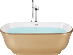 Banheira Autonoma Em Acrilico Dourado 170 X 77 Cm Tesoro