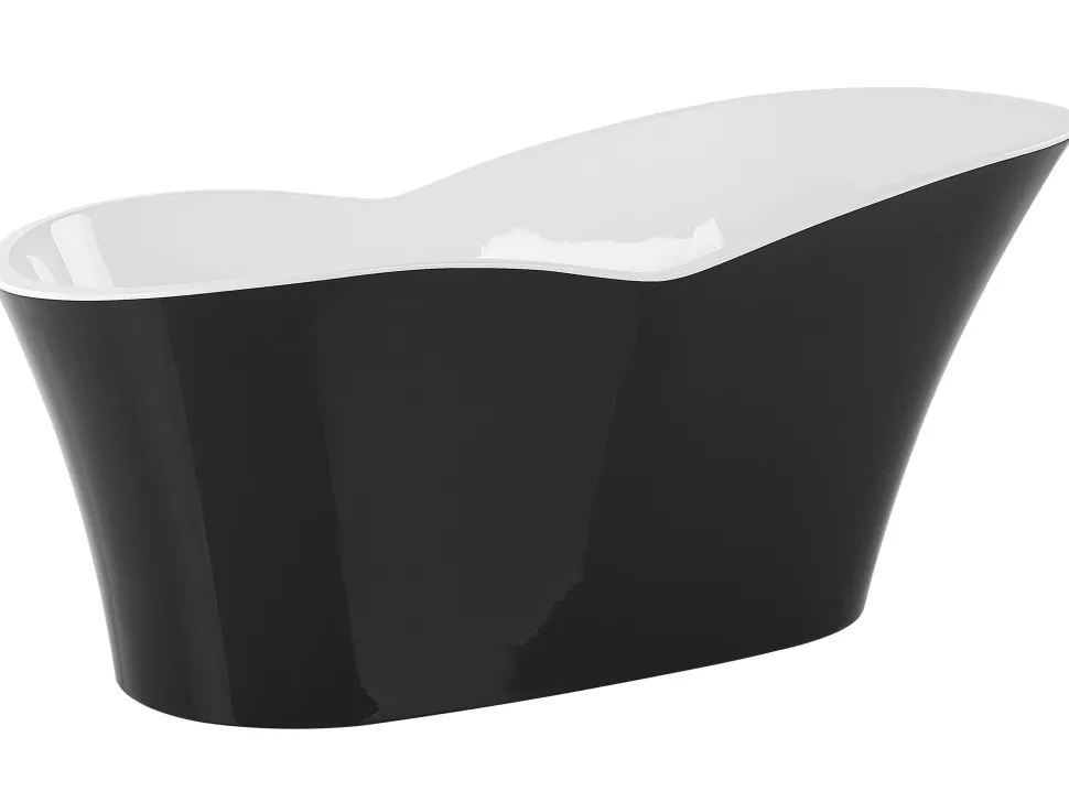 Banheira Autonoma Em Acrilico Preto 170 X 80 Cm Dulcina