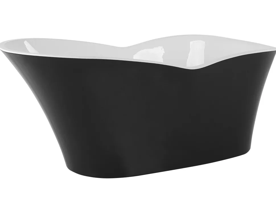 Banheira Autonoma Em Acrilico Preto 170 X 80 Cm Dulcina