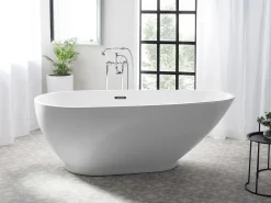 Banheira Autonoma Em Acrilico Branco 173 X 82 Cm Guiana