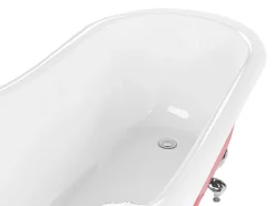 Banheira Autonoma Em Acrilico Vermelho 153 X 77 Cm Cayman