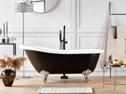 Banheira Autonoma Em Acrilico Preto 153 X 77 Cm Cayman