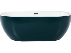 Banheira Autonoma Em Acrilico Azul Esverdeado 170 X 80 Cm Nevis