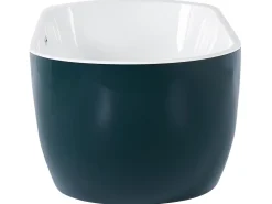 Banheira Autonoma Em Acrilico Azul Esverdeado 170 X 80 Cm Nevis