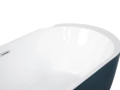 Banheira Autonoma Em Acrilico Azul Esverdeado 170 X 80 Cm Nevis