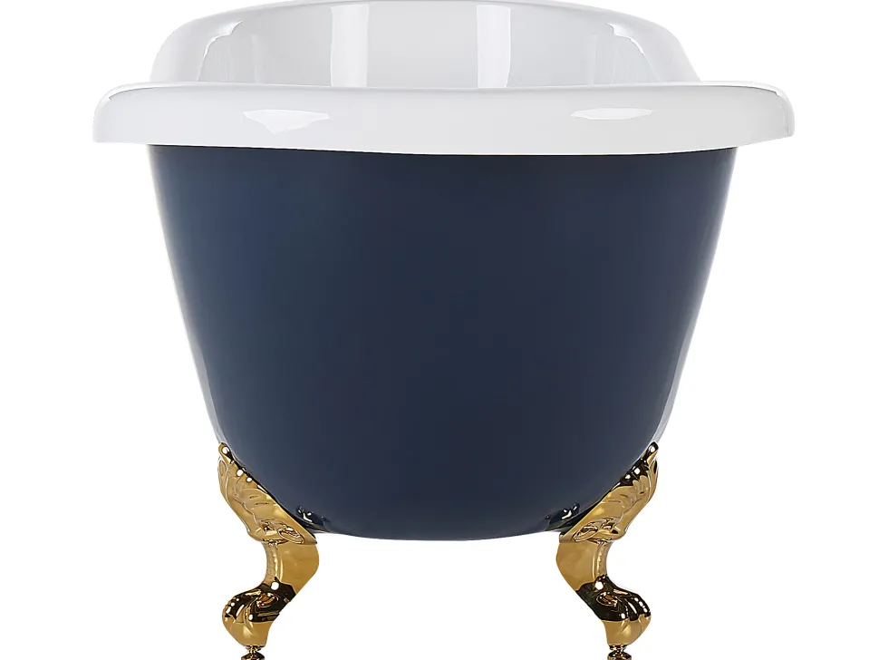 Banheira Autonoma Em Acrilico Azul 170 X 76 Cm Cayman