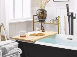 Banheira Autonoma Em Acrilico Preto 170 X 77 Cm Tesoro