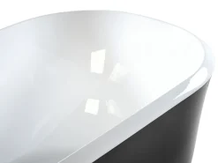 Banheira Autonoma Em Acrilico Preto 170 X 77 Cm Tesoro